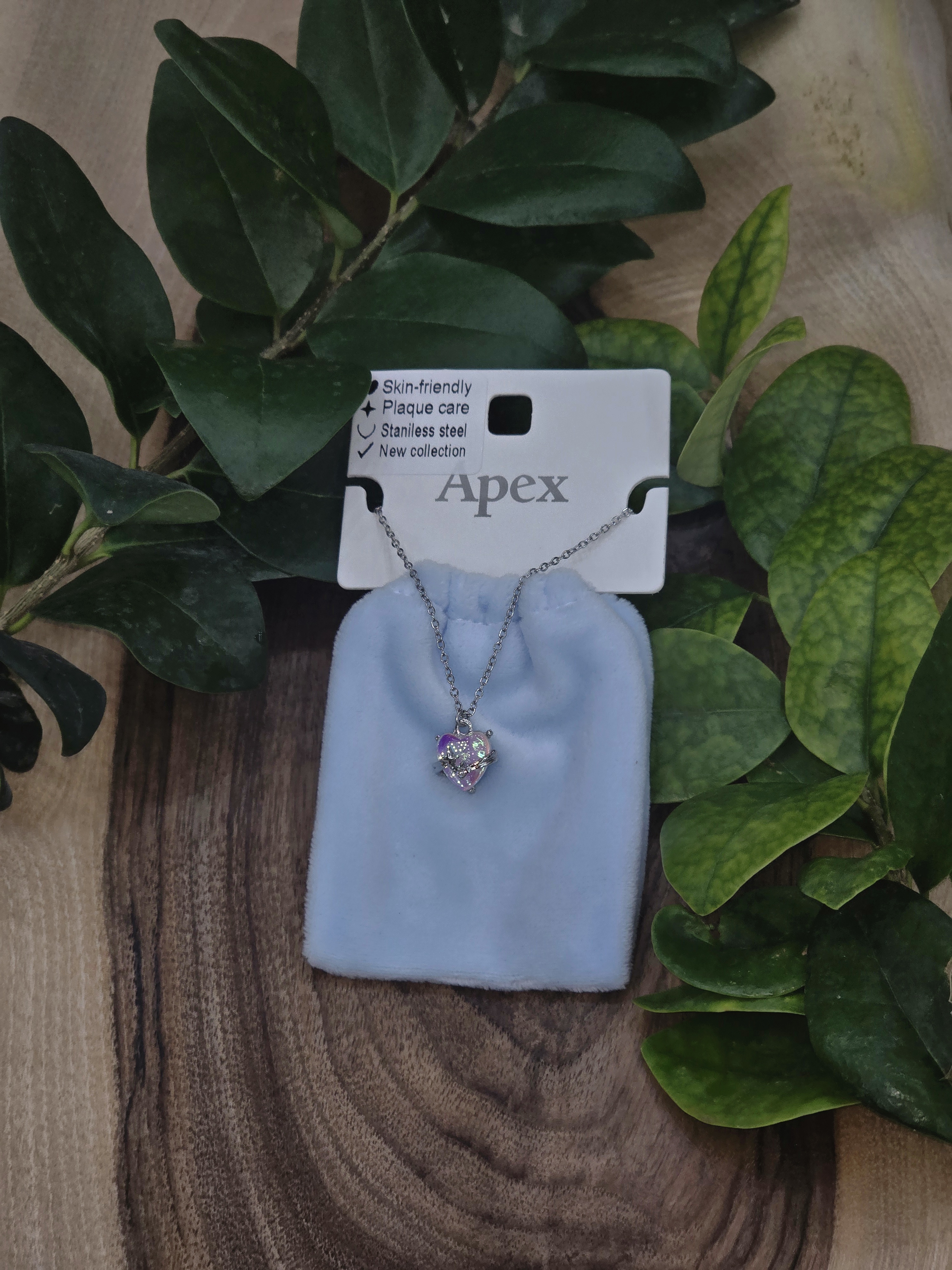 گردن بند  قلب  پرنسسی